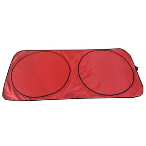 โปรโมชั่นโลโก้ที่กําหนดเองรถ Sun Shade พับได้คุณภาพสูงกระจกรถยนต์ Sun Shade Sunsahde พร้อมกระเป๋าเก็บของ - Product Image 5