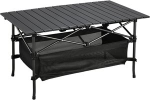 Lightweight Waterproof Aluminum Modern Outdoor <b>Table</b> <b>Small</b> Portable Picnic and <b>Camping</b> Foldable <b>Table</b> for Park & Gym Use - Product Image 2