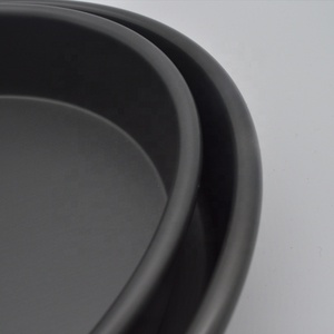 Bandeja para <span class=keywords><strong>Pizza</strong></span> Profunda de Aluminio Anodizado Resistente de 15 Pulgadas, 4.1 cm de Altura, Resistente a Arañazos y Duradera - Product Image 3