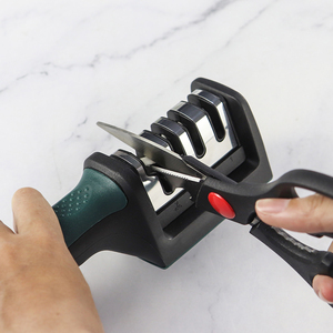 Aiguiseur de couteaux de cuisine 4-en-1 à 4 étapes, accessoires pour couteaux, tige d'affûtage pour aider à restaurer et polir les lames - Product Image 3