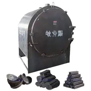 ON-SALES charcoal making machine south Africa small Wood bamboo coconut shell carbonization furnace price