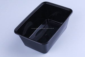 Эко-дружественных Ресторан прямоугольные одноразовые микроволновая печь пластиковая ПП на вынос контейнеры для пищевых продуктов - Product Image 6