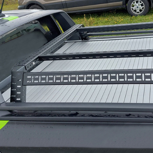 Porte-bagages universel en acier tout-terrain pour pick-up, fixation sur le <span class=keywords><strong>toit</strong></span> ou le hayon, haute capacité <span class=keywords><strong>de</strong></span> charge, pour Tundra Hilux - Product Image 3