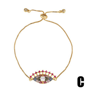 Pulsera de arcoíris para hombre y mujer, joyería delicada colorida de CZ, joyería redonda, gran oferta - Product Image 3
