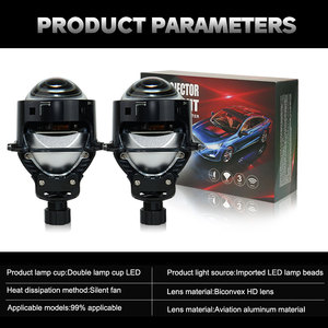 Faros Delanteros Bi-LED Súper Brillantes de 3 Pulgadas K116, Luz Alta y Baja, 60W, 24V, IP68, Impermeables, 6500 Lúmenes, 6000K, Universales para Automóvil - Product Image 5