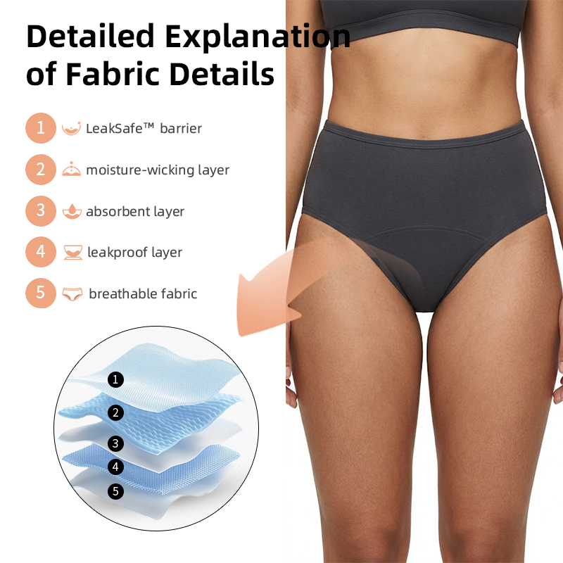 Washable Eco Friendly Seamless Underwear for