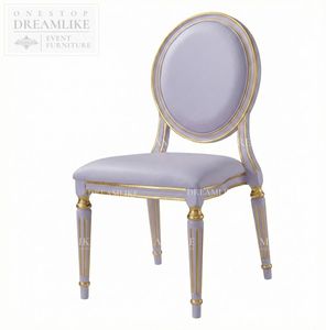 Sedia <span class=keywords><strong>da</strong></span> banchetto di lusso con schienale ovale e rivestimento in tessuto, ideale per eventi, matrimoni, noleggi, arredamento per hotel, ordini all'ingrosso direttamente dalla fabbrica - Product Image 2