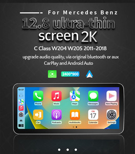 Autoradio con Grande Schermo Linux da 12.8 Pollici per <span class=keywords><strong>Mercedes</strong></span> A CLA GLA W176 <span class=keywords><strong>C117</strong></span> X156 2400*900 CarPlay GPS Navi Stereo Schermo per Auto - Product Image 3