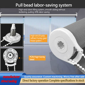 Aksesori penggulung besi gaya Modern Tiongkok 28 mm-43 mm braket tabung Clutch rantai manik-manik tirai tabung buta suku cadang - Product Image 6