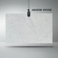 Dalles de quartzite Premium AKS-AC7000, découpées à la machine, grand format moderne, personnalisées pour comptoirs de cuisine et de salon, et lavabos