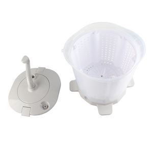 Machine <span class=keywords><strong>à</strong></span> laver manuelle portable <span class=keywords><strong>à</strong></span> <span class=keywords><strong>manivelle</strong></span> pour dortoir, appartement, camping, gris nordique - Product Image 3