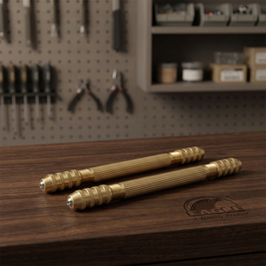 Herramientas de Orfebrería USA: Tornillo de Banco de Latón de Doble Extremo de 4 Pulgadas para Joyería y Equipamiento - Product Image 2
