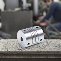 Couplage à vis QIANRUI Z4-S pour machines-outils CNC et moteurs pas à pas, en alliage d'aluminium et acier, garantie 1 an