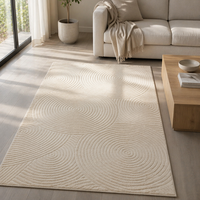 Tapis moderne en jacquard moelleux pour salon, tapis lavable antidérapant, tapis épais pour sol, décoration de maison de luxe légère