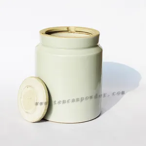 China Tencan potes de moinho de cerâmica duráveis e de melhor preço para moinho de bolas de rolo pote de moinho de bolas de cerâmica