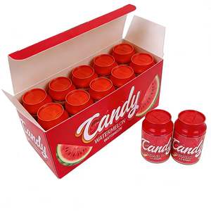 Proveedor de Latas de Refresco Transparentes de 3.5g |   Envase de Plástico de 100 ml con Caja, Etiqueta Holográfica de un Solo Color para Dulces - Product Image 3