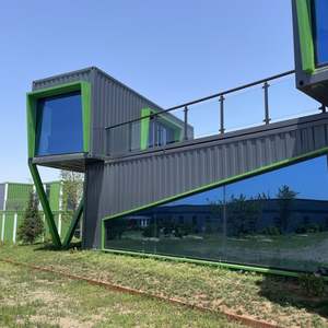 บ้านวิวทะเลวิลล่าแบบสำเร็จรูปบ้านชายหาดที่บรรจุเชิงนิเวศ - Product Image 1