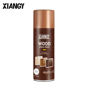 Semprotan cat kayu Premium, cat semprot akrilik tahan air tahan lama untuk furnitur dan lantai