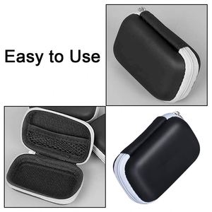 Boîte à fermeture éclair en EVA rigide pour oxymètre de pouls, housse portable pour oxymètre de pouls, sac de protection en EVA pour moniteur de saturation en oxygène du sang - Product Image 2