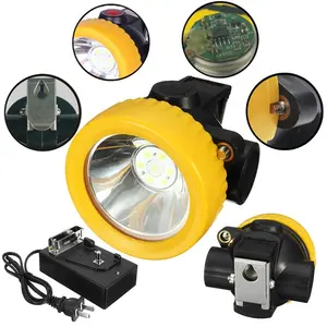 Kj4.5lm LED Xách Tay An Toàn Mỏ Mũ Bảo Hiểm Ánh Sáng