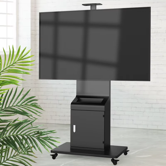 TV Wall Mount, Mobile Stand, LCD TV Floor Cart Stand, All-in-one Display Screen, Movable Shelf