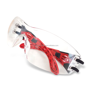 WELTA-Gafas de seguridad industriales con lentes transparentes, protección ocular impermeable antivaho con luz, protección contra salpicaduras químicas - Product Image 4