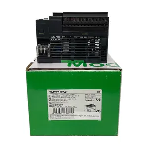 Brand New Original PLC module TM221C24T tm221c24t programmable controller 24 point IO In Stock for Schneider