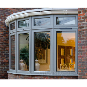 <span class=keywords><strong>Baie</strong></span> vitrée et nœud en aluminium, style campagnard avec verre bas pour le balcon - Product Image 2