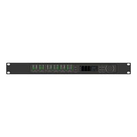 Matriz de Audio Digital LS3 48kHz Carcasa Metálica 16x16 Conectividad XLR 106dB SNR Garantía de 3 Años