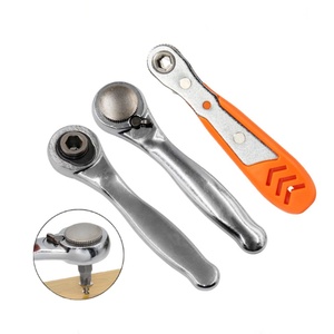 Mini Quick Release Ratchet <b>Wrench</b> Set Dual Direction Torsion Rotation 2 in 1 Tool for Mechanical Repair and Maintenance Ratchet - Product Image 1