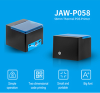 Printer Label Restoran 58mm Mini Portabel Thermal Printer Wifi Port USB Opsional untuk Sistem POS