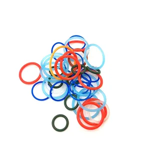 PTFE Coated Rubber O Ring Silicone Encapsulate O-Ring FEP/PFA Encapsulated O Rings for Piping Flange