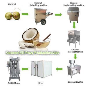 Nouvelle presse à huile de coco à extraction à froid automatique en acier inoxydable haute productivité - Product Image 4