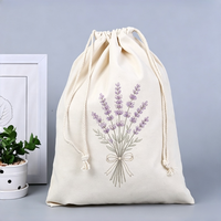 Pochette en toile pliable tout usage avec cordon de serrage, sac de transport écologique et portable pour cosmétiques, bijoux et cadeaux de fêtes