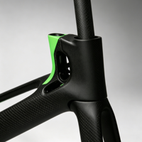 Cadre de vélo de route aérodynamique en fibre de carbone T800 à module élevé, frein sur jante, BB86 Press Fit, passage de câbles entièrement interne, cadre de vélo 700C