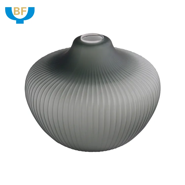 Moderno tambor de globo de Color de vidrio soplado lámpara de mesa Led lámpara de techo lámpara