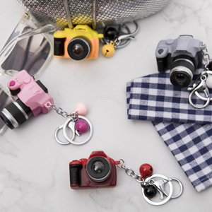 Nouveau rétro mode 3D caméra Miniature Mini ELF poupée caméra électrique maison de poupée accessoires - Product Image 3