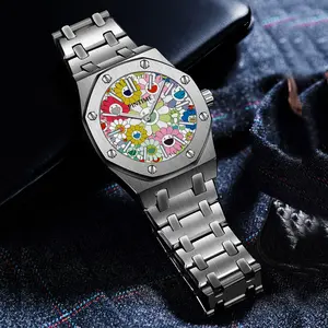 Custom Logo OEM ODM Luxury Waterproof Classic Wristwatch Private Label Minimalist Stainless Steel Men Quartz Watches Orologio