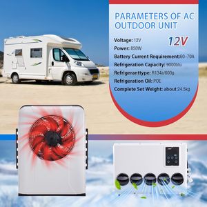 Climatiseur de stationnement 12V/24V pour systèmes de climatisation automobile, climatiseur 12 Volts pour camion, Ara <span class=keywords><strong>Park</strong></span> Klimasi - Product Image 6