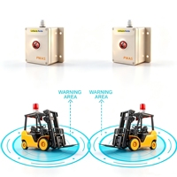 Système d'alerte de proximité automatique pour loisirs et loisirs de plein air avec capteur UWB et radar, système de détection de personnes pour chariot élévateur