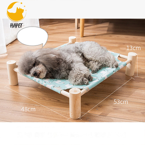 Rectangular <strong>Outdoor</strong> Cooling <strong>Dog</strong> <strong>Bed</strong> with Anti-Slip Bases Elevated Raised <strong>Dog</strong> Cot with Animal Pattern for Pets - Product Image 3