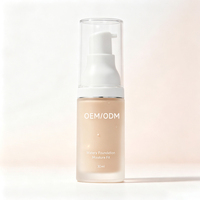 Fond de Teint Liquide Mat Personnalisé en Gros, Correcteur, Hydratant Éclaircissant, Contrôle du Sébum, Protection Solaire - Maquillage en Poudre Libre Marque Privée
