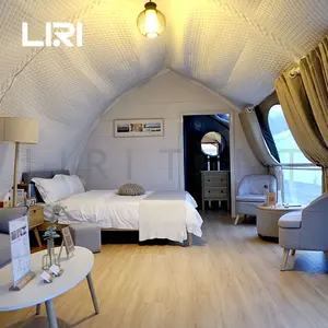 Hotel luxuoso da tenda glamping de alta classe, com móveis e ar condicionado para venda