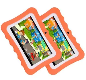 günstiges 7-zoll-Kinder-Tablet für Kleinkind elternkontrolle Kinder WLAN pädagogisches Tablet PC mit kindersicherem Hülle