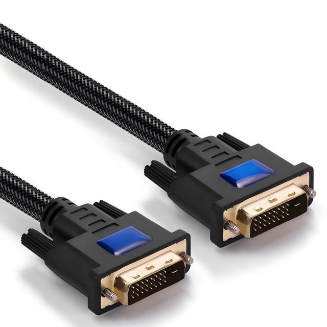 OEM Gold Plated PVC Jacket VGA 24+1 High-Speed Video Cable for Monitor & Projector Dual Link EMI Shielded Connection Cord