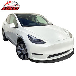 สปอยเลอร์กันชนหน้าทรง IKON สำหรับรถยนต์ Tesla Y ปี 2020-2025 ทำจากคาร์บอนไฟเบอร์แท้ คุณภาพสูง ชุดแต่งตัวถัง - Product Image 2
