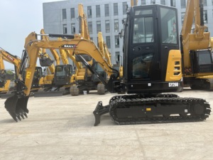 Miniexcavadora 26U Nueva, Excavadora Compacta Ideal para Jardinería, Obras Municipales e Instalación de Tuberías - Product Image 3