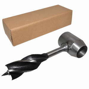 Hand Operated Spiral Drill Bit Uncoated Multifunctional Wood Boring Tool Outdoor Craft Use - Product Image 3