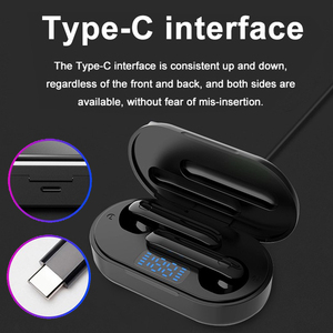 2021 TWS <span class=keywords><strong>Bluetooth</strong></span> 5.0 Auricolare Con Microfono Display A LED Senza Fili di <span class=keywords><strong>Bluetooth</strong></span> Auricolari Auricolari A Cancellazione di Rumore Auricolare - Product Image 2