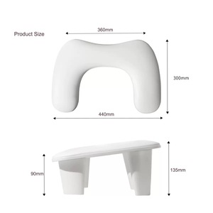Reposabrazos ajustable en forma <span class=keywords><strong>de</strong></span> U <span class=keywords><strong>de</strong></span> cuero PU blanco para manicuristas mesas <span class=keywords><strong>de</strong></span> manicura con soporte <span class=keywords><strong>de</strong></span> mano descanso Nail Tech equipo <span class=keywords><strong>de</strong></span> manicura - Product Image 4
